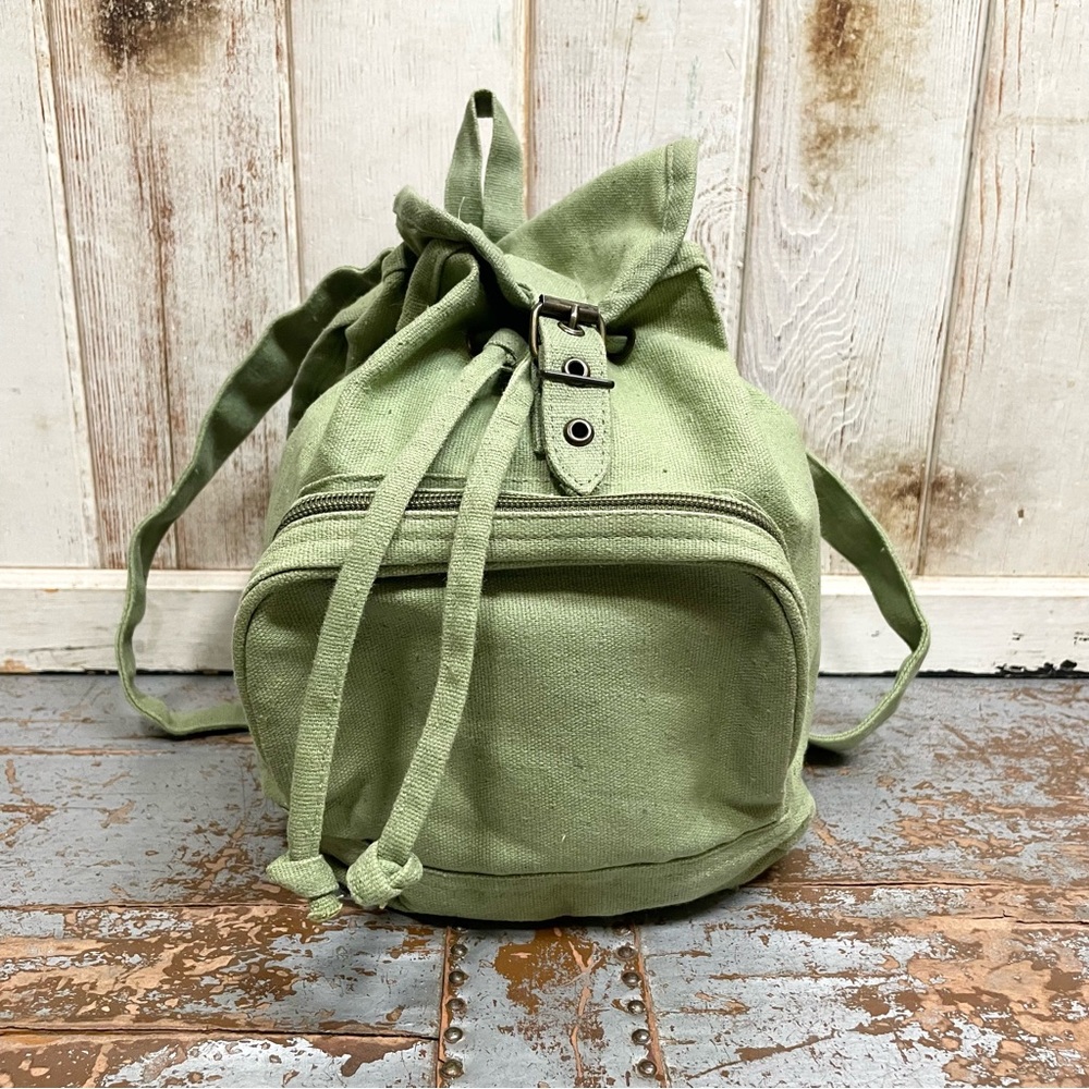 Small Canvas Backpack